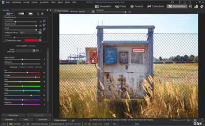 Zuerst die Tiefen aufgehellt und anschließend die Akzente verstärkt