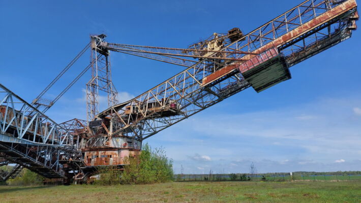 Bagger 1473 blaues wunder