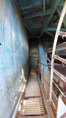 Bagger 1473 verrostete gitterroste