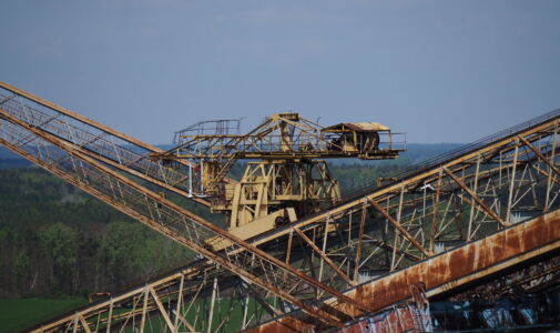 Rechter ausleger (detail)